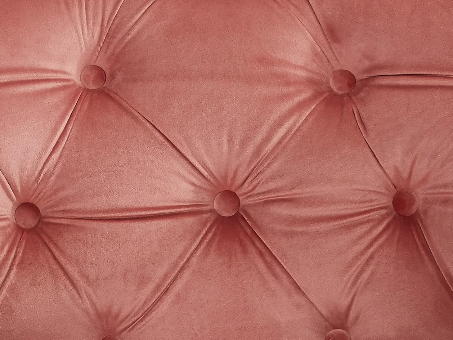 Conjunto 2 sillones de terciopelo rosa polvo CHESTERFIELD