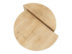 Conjunto de 2 mesas de centro - Color: Natural claro - ALOEVA