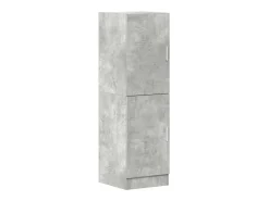 Conjunto de gabinetes de cocina de 3 piezas en gris hormigón