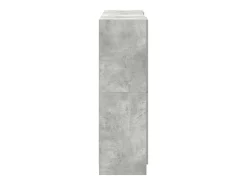Conjunto de gabinetes de cocina de 3 piezas en gris hormigón