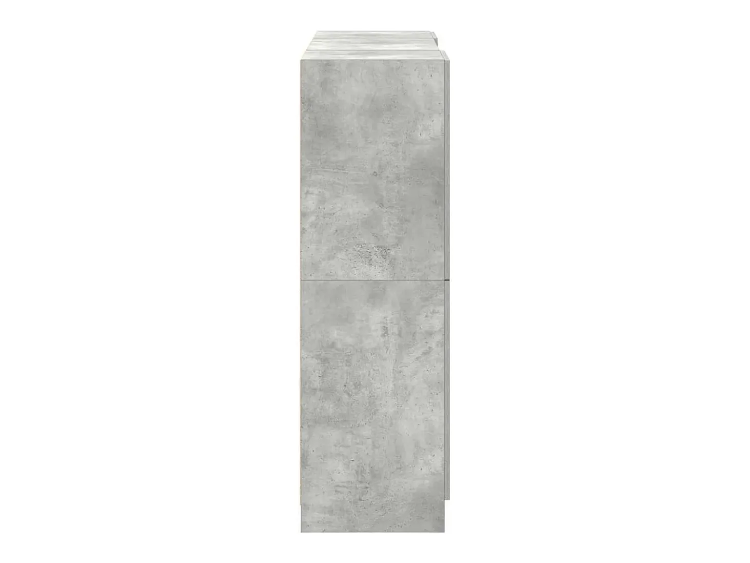 Conjunto de gabinetes de cocina de 3 piezas en gris hormigón
