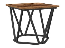 Conjunto de mesas auxiliares 2 piezas Madera reciclada