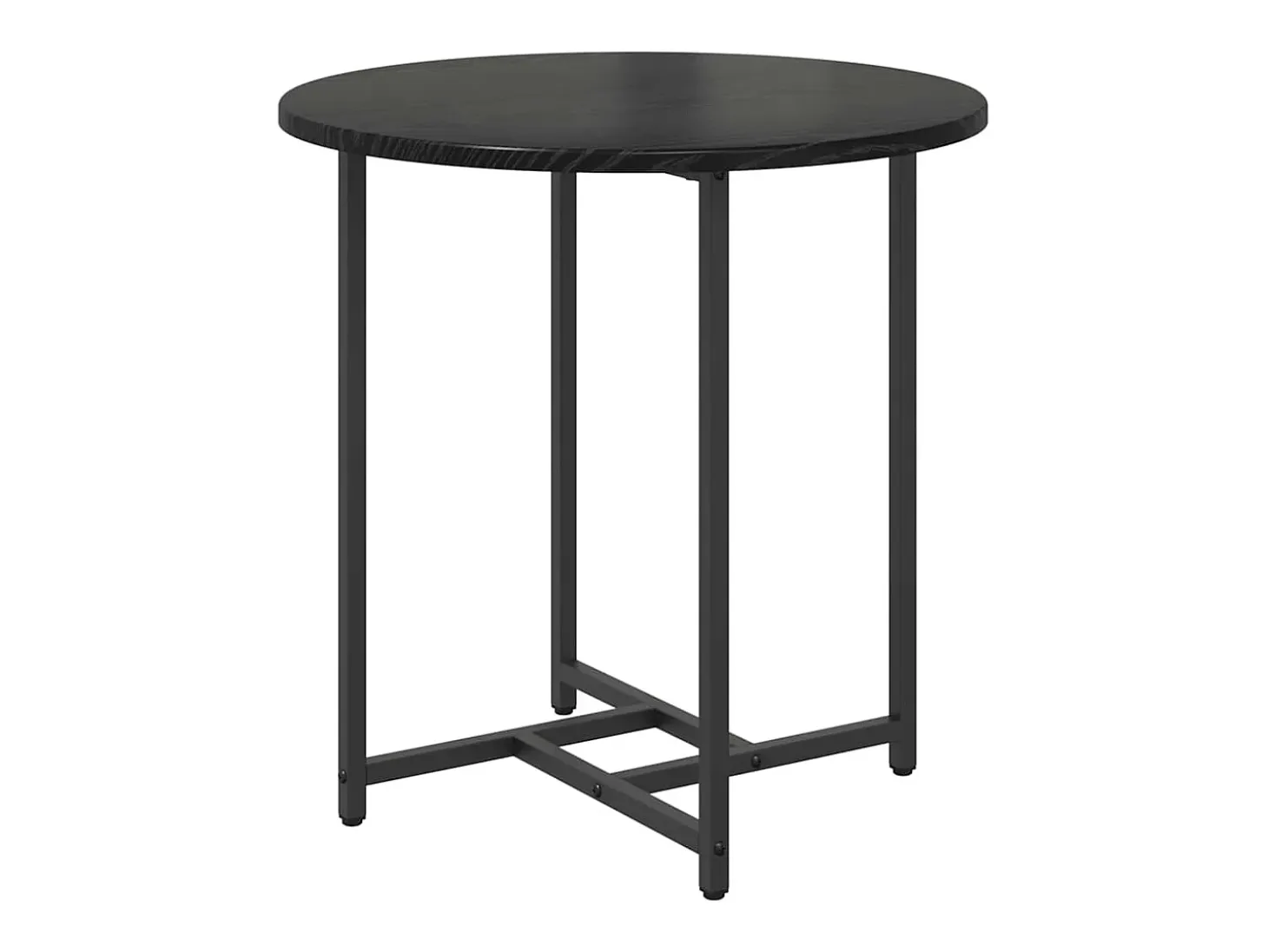 Conjunto de mesas auxiliares 2 piezas Roble negro 50 x 50 x 50 cm