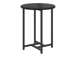Conjunto de mesas auxiliares 2 piezas Roble negro 50 x 50 x 50 cm