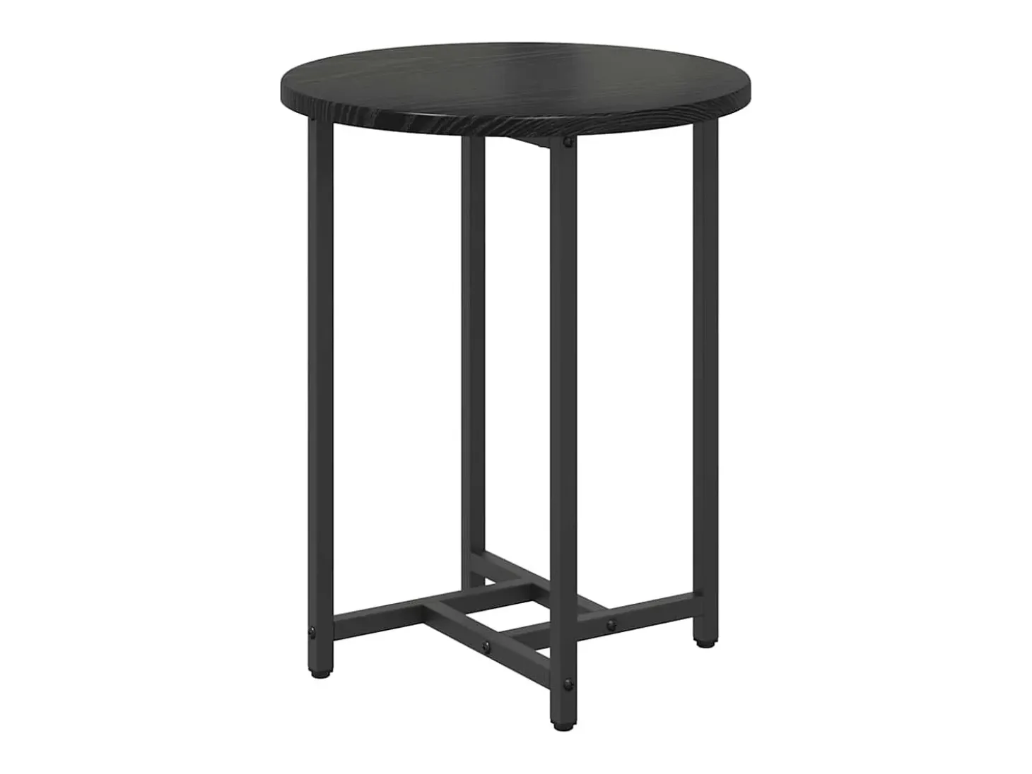 Conjunto de mesas auxiliares 2 piezas Roble negro 50 x 50 x 50 cm
