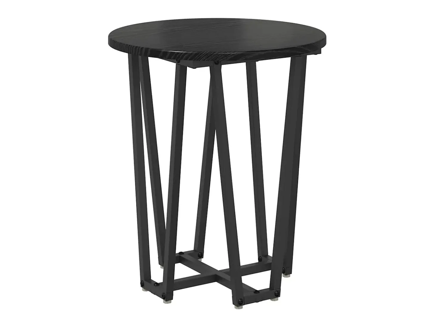 Conjunto de mesas auxiliares 2 piezas Roble negro