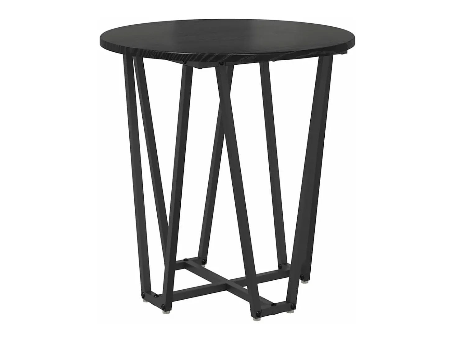 Conjunto de mesas auxiliares 2 piezas Roble negro