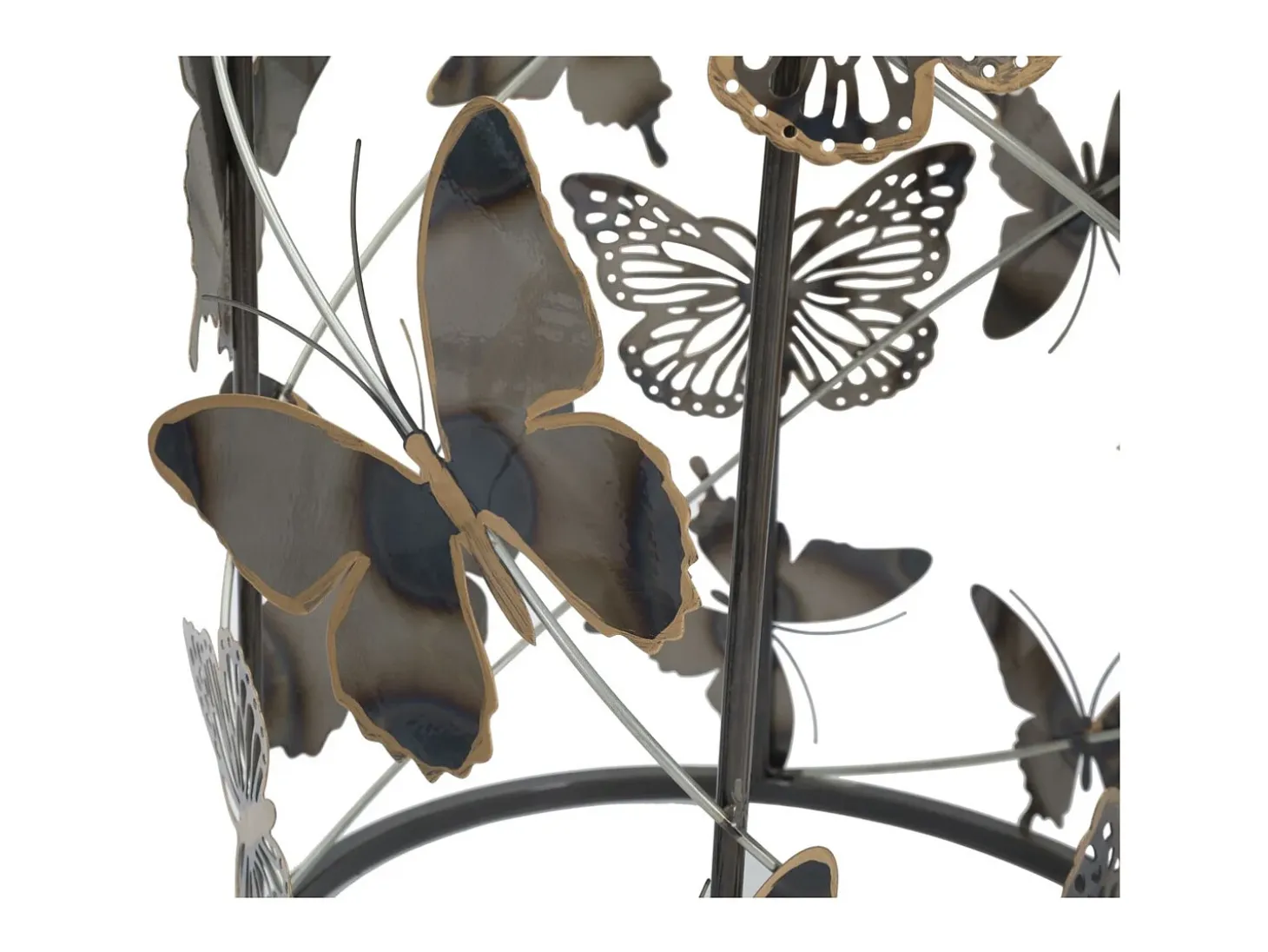 Conjunto de Mesitas Auxiliares Mariposa 34, Multicolor, 41,3x41,3x55 cm, Kendra Home