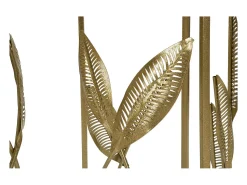 Conjunto de Mesitas Auxiliares Gogli, Oro, 35x35x65,5 cm, Kendra Home