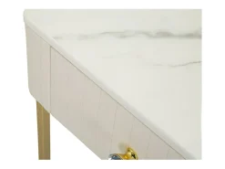 Conjunto de Mesitas Auxiliares VKH771, Beige, 45x45x90 cm, Kendra Home