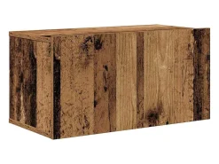 Conjunto de mueble de TV de 8 piezas Madera antigua Mediano 30,5 x 30 x 30 cm