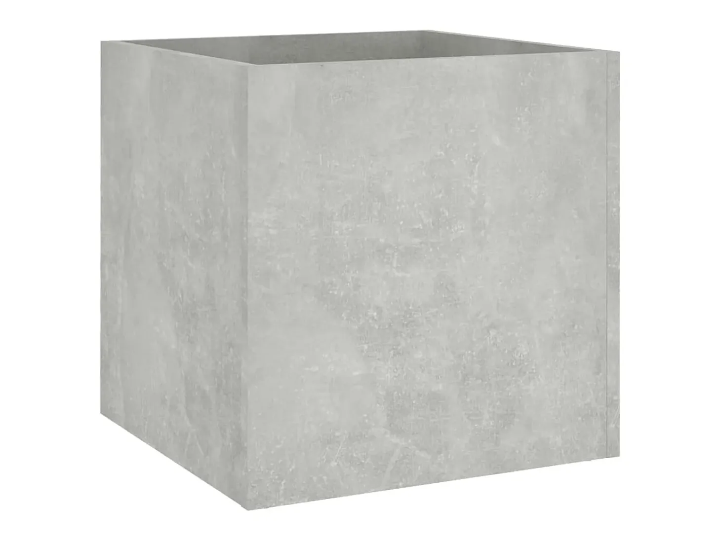 Conjunto de muebles de pasillo de madera de ingeniería de hormigón gris