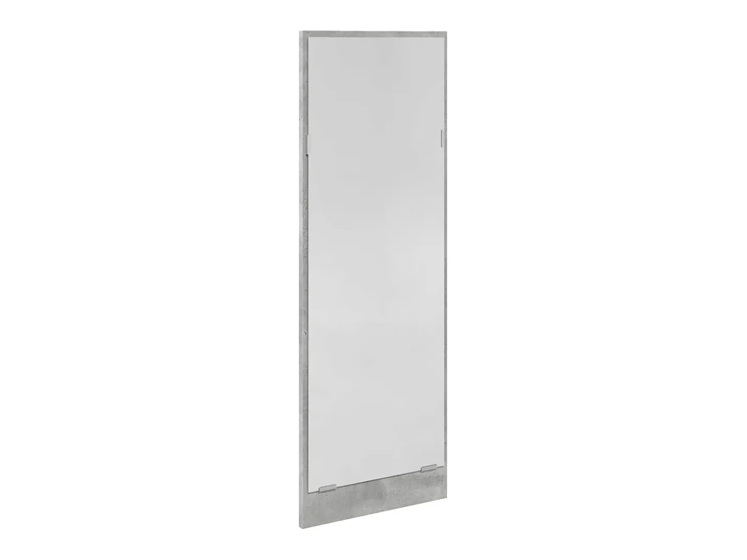 Conjunto de muebles de pasillo de 4 piezas de madera de ingeniería de hormigón gris
