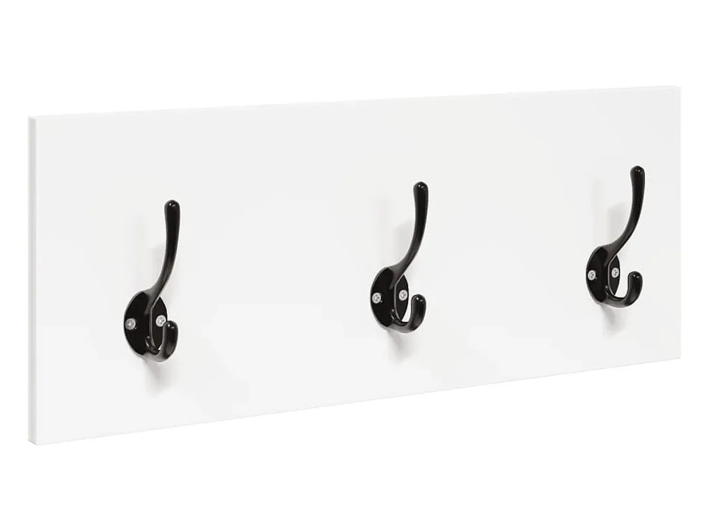 Conjunto de muebles de pasillo de 4 piezas de madera de ingeniería blanca
