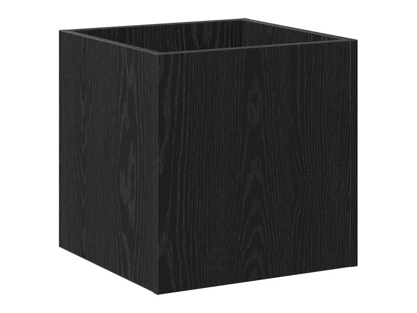 Conjunto de muebles de recibidor de 5 piezas en roble negro y plata