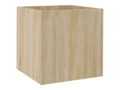Conjunto de muebles de recibidor de madera de ingeniería de roble Sonoma