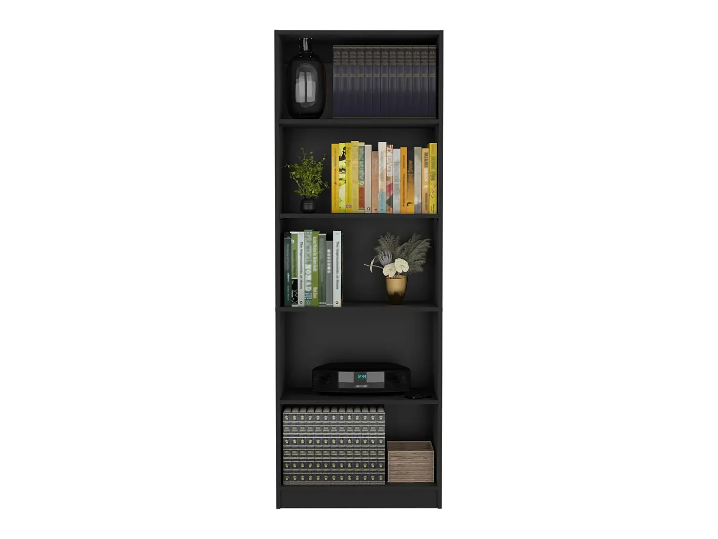 Conjunto de salón de 3 piezas Pinedale con 3 estanterías
