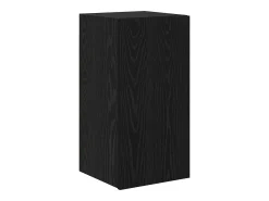 Conjunto de soporte para TV de 9 piezas en madera de ingeniería de roble negro