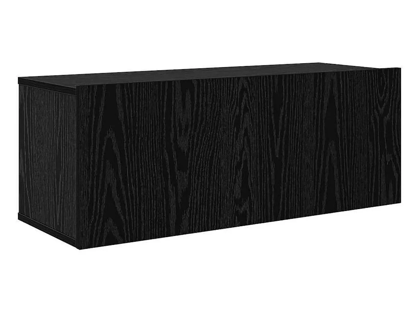Conjunto de soporte para TV de 8 piezas de madera de ingeniería de roble negro