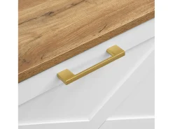 Conjunto de vestidor de entrada 75x35x195 cm - con mueble para zapatos y ganchos - con estantes - Blanco
