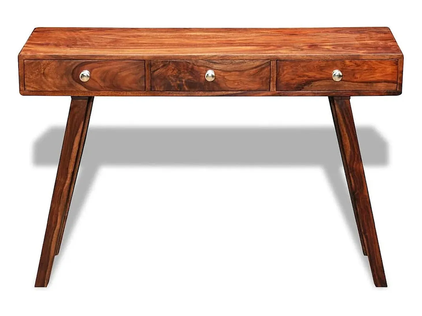 Consola con 3 cajones 76 cm Madera maciza