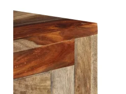 Consola con 3 cajones 120x30x75 cm Madera maciza