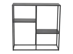 Consola de acero negro Staal