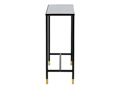 Consola de acero y cristal Dipp