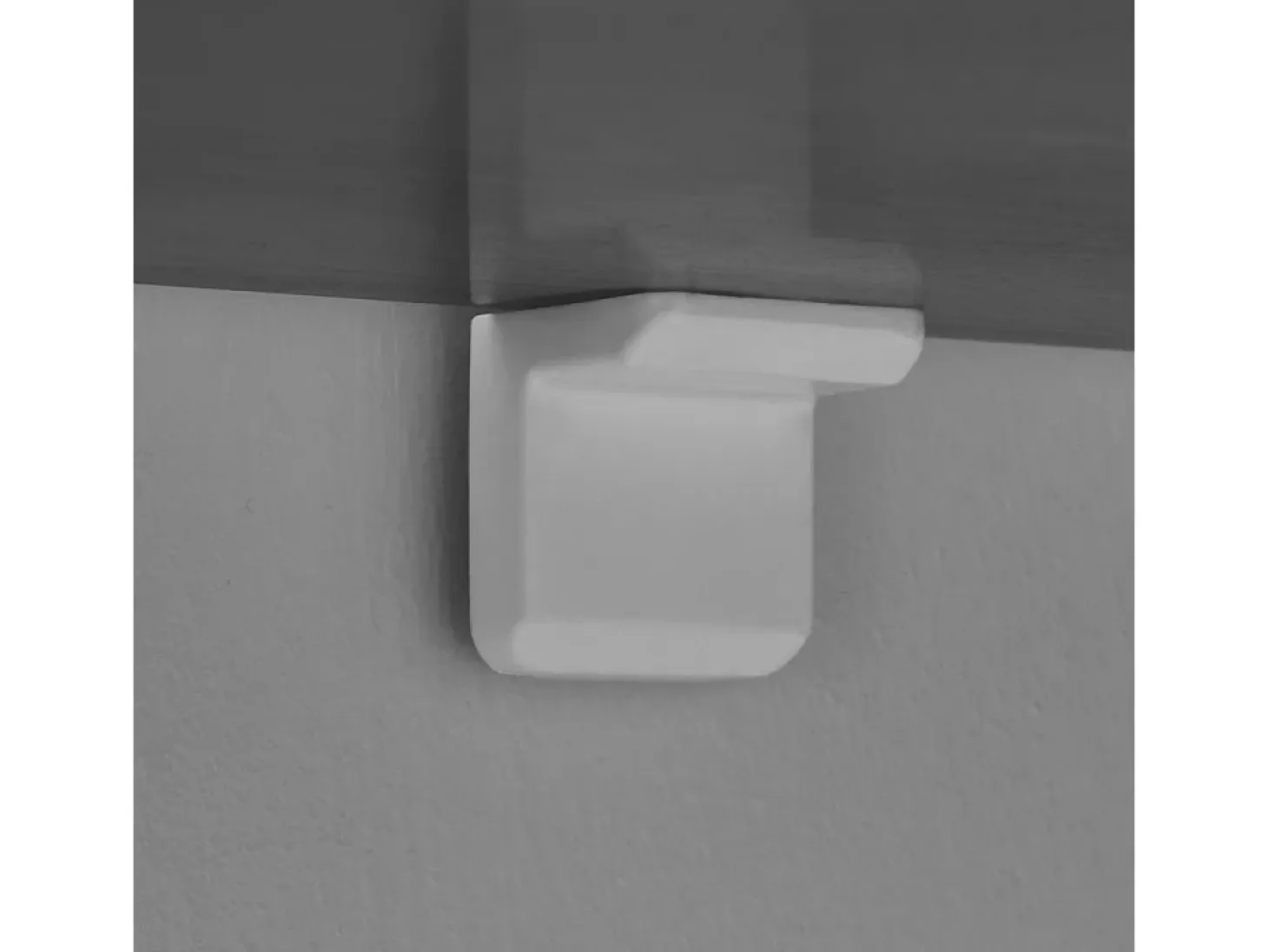 Consola de entrada diseño minimalista ovalado Sira - Marrón Nuez