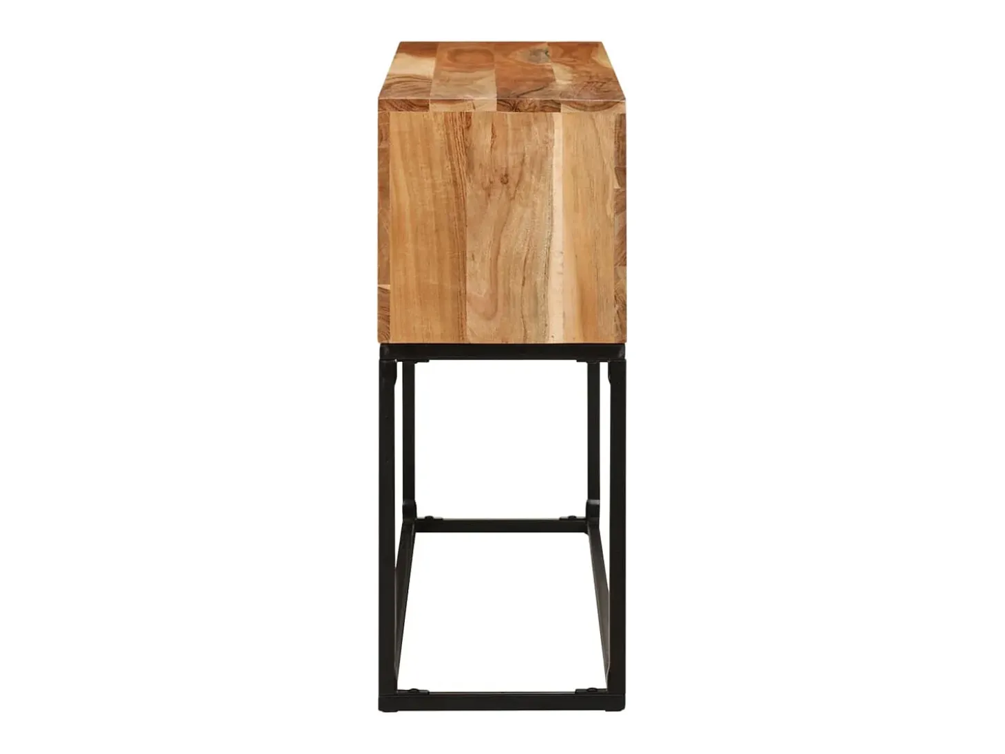 Consola de mesa 120x30x75 cm Bois d'acacia massif