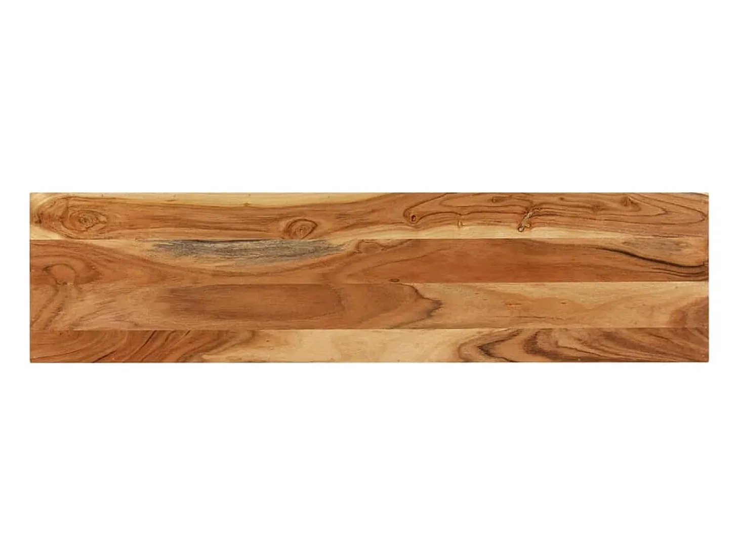 Consola de mesa 120x30x75 cm Bois d'acacia massif