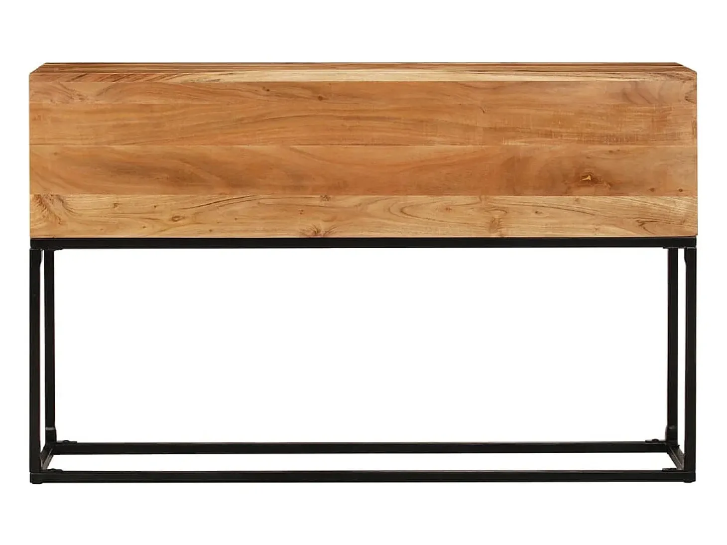 Consola de mesa 120x30x75 cm Bois d'acacia massif