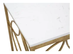 Consola de mármol estrella 120X40X80 cm
