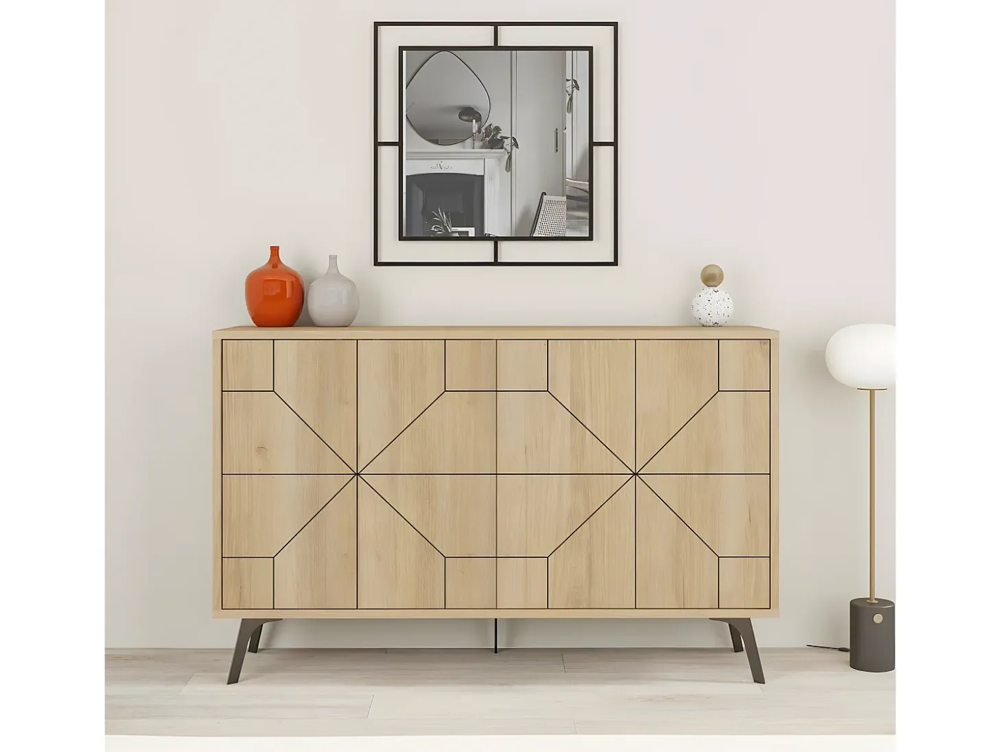 Consola Dune 123 cm Roble