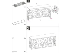 Consola Espiral Cm 140X36X82