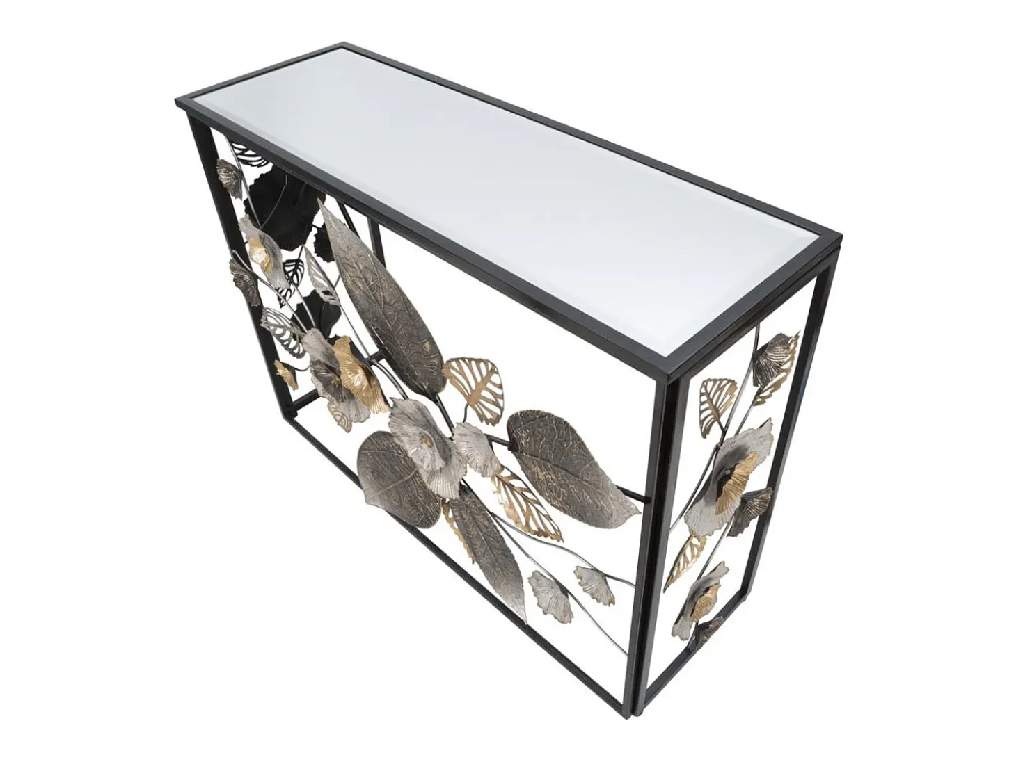 Consola Hoja 70, Multicolor, 111,8x41,9x80 cm, Kendra Home