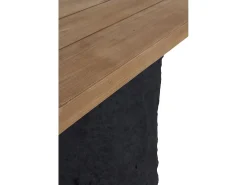 Consola madera de abeto y base de poli resina mgo