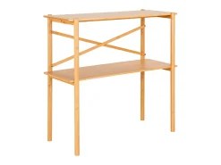 Consola Manaus, Marrón, 32x83x80,5 cm, Kendra Home