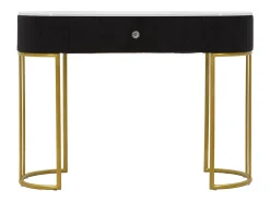 Consola Montpellier negra 100X43X74 cm