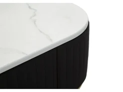 Consola Montpellier negra 100X43X74 cm