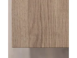 Consola Rise con estante 30x110 cm decoración fresno, gris.