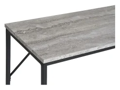 Consola Vita, Marrón, 110x26x80 cm, Kendra Home