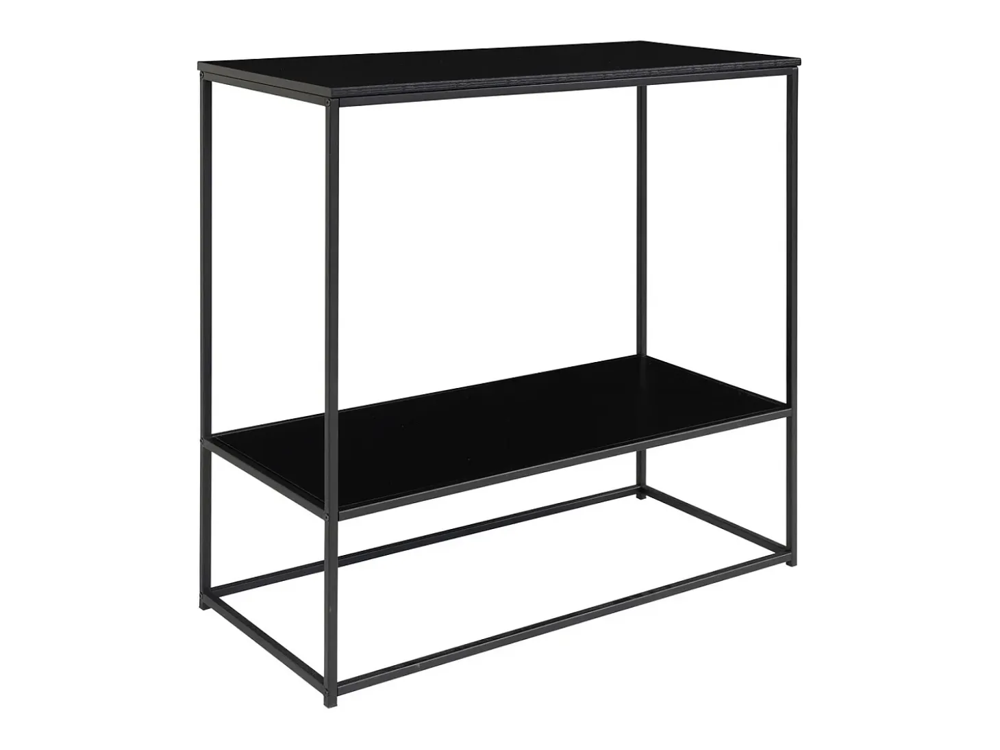 Consola Vita, Negro, 36x80x80 cm, Kendra Home
