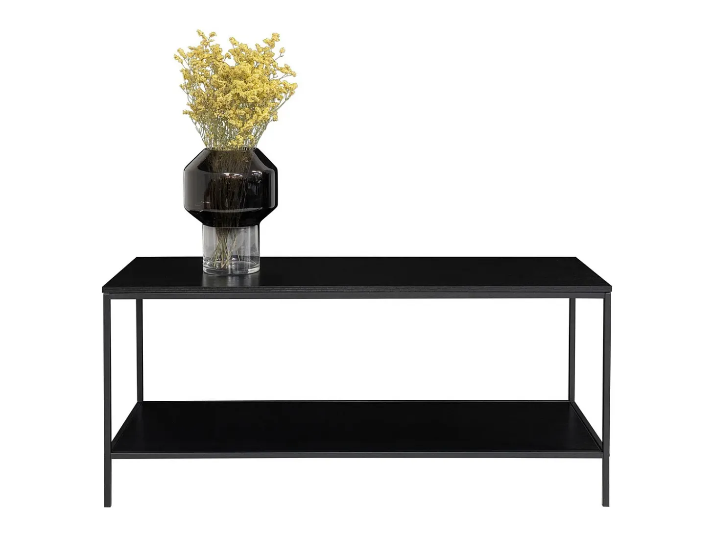 Consola Vita, Negro, 36x100x45 cm, Kendra Home