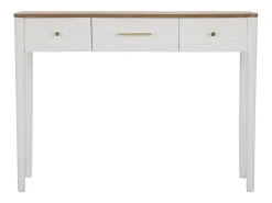 Consola VKH606, Blanco, 107x37x80 cm, Kendra Home