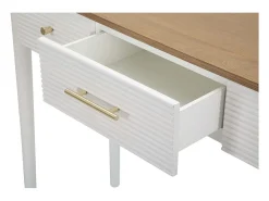 Consola VKH606, Blanco, 107x37x80 cm, Kendra Home