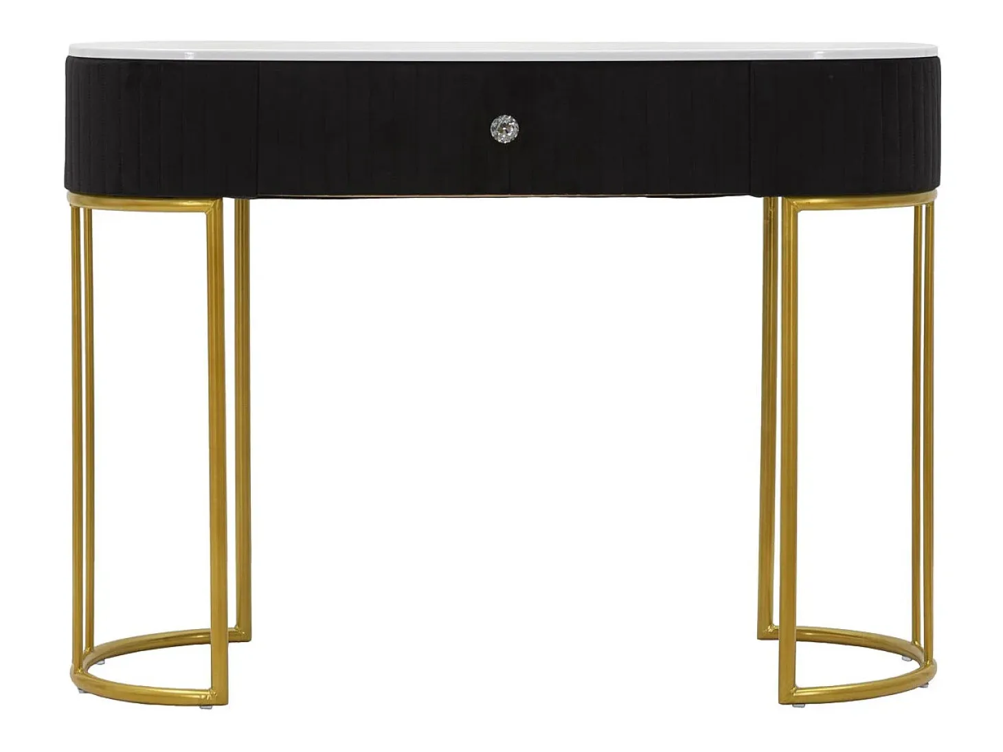 Consola VKH614, Negro, 100x43x74 cm, Kendra Home