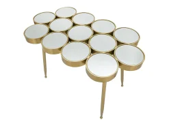 Consola VKH623, Oro, 100x55x70 cm, Kendra Home