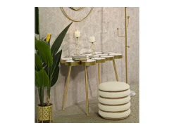Consola VKH623, Oro, 100x55x70 cm, Kendra Home