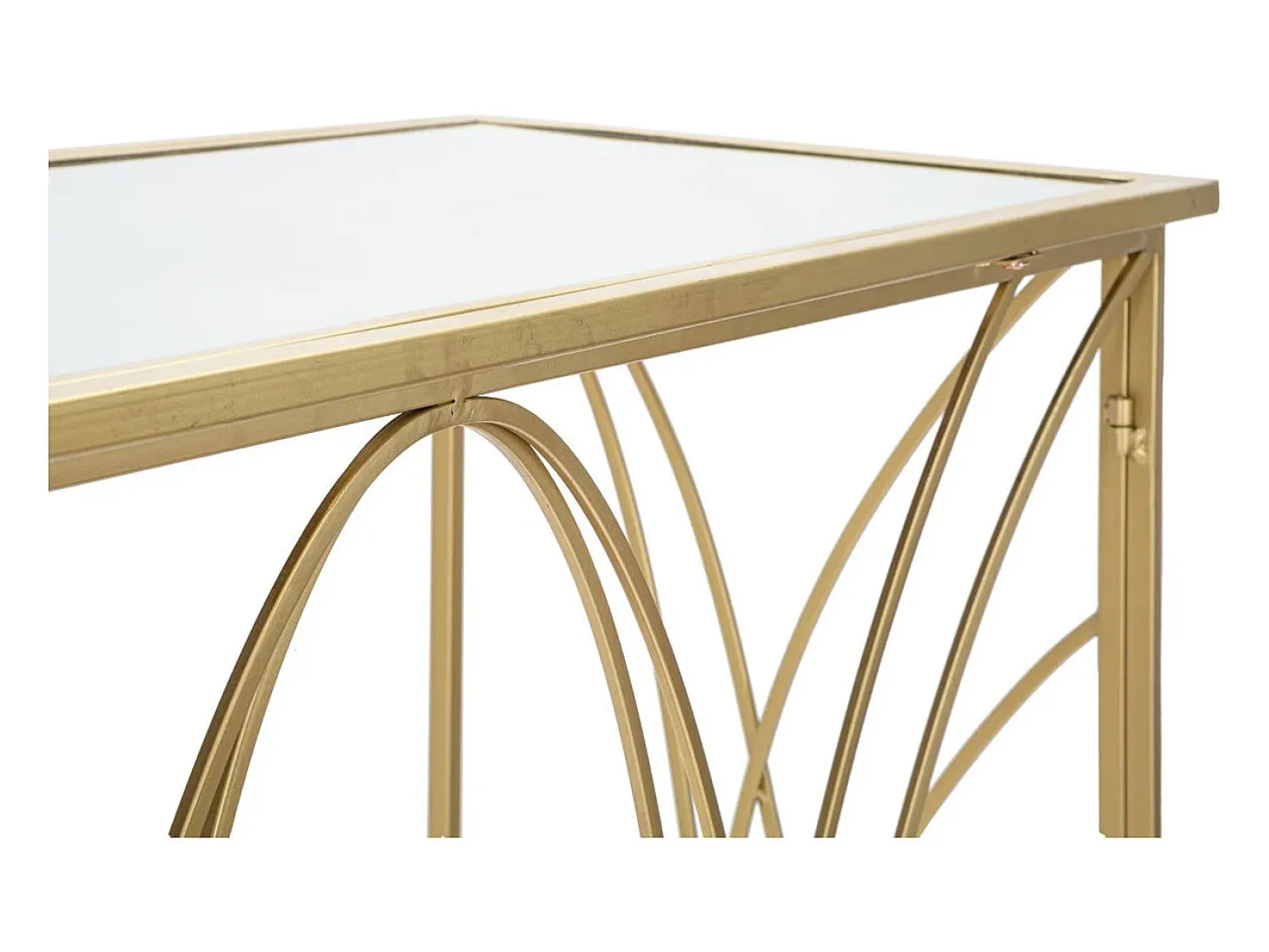 Consola VKH627, Oro, 120x40x80 cm, Kendra Home